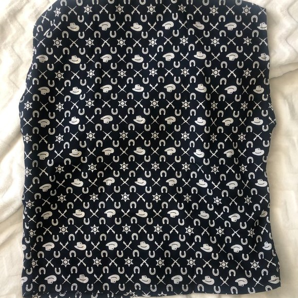 Western Print Button Up - Picture 7 of 8